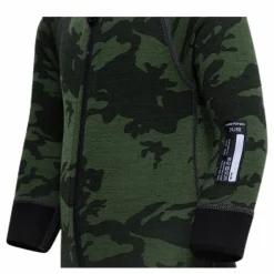 Print Merino Wool Overall Green*Lindberg Sale