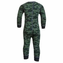 Print Merino Wool Overall Green*Lindberg Sale