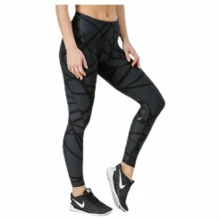 Print Mid-Rise Compression Tights W Black/Grey*2XU Online