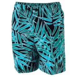 Speedo Printed Leisure 15" Turquoise/Black Turkos och Svart Clearance