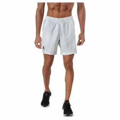 adidas Tennis Printed Short 7 Inch P.blue 000/white Vit Best