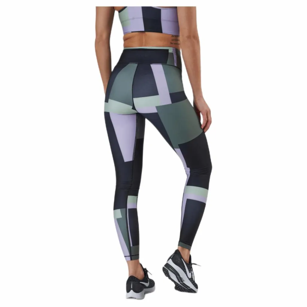 Printed Sport Tights Green*Casall Online