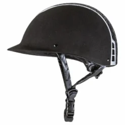 Priority Helmet Suede Glitter Black*Equipage New