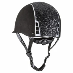 Priority Helmet Suede Glitter Black*Equipage New
