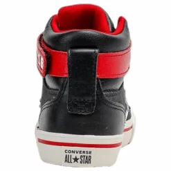 Converse Pro Blaze Strap Hi Junior Black/Red Svart och Röd Discount