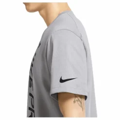 Nike Pro Burnout SS Top Black/Grey Grå Clearance