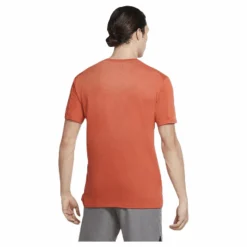 Nike Pro Burnout SS Top Orange Sale