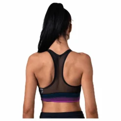 Pro Medium Pad Mesh Bra Black*Nike Outlet