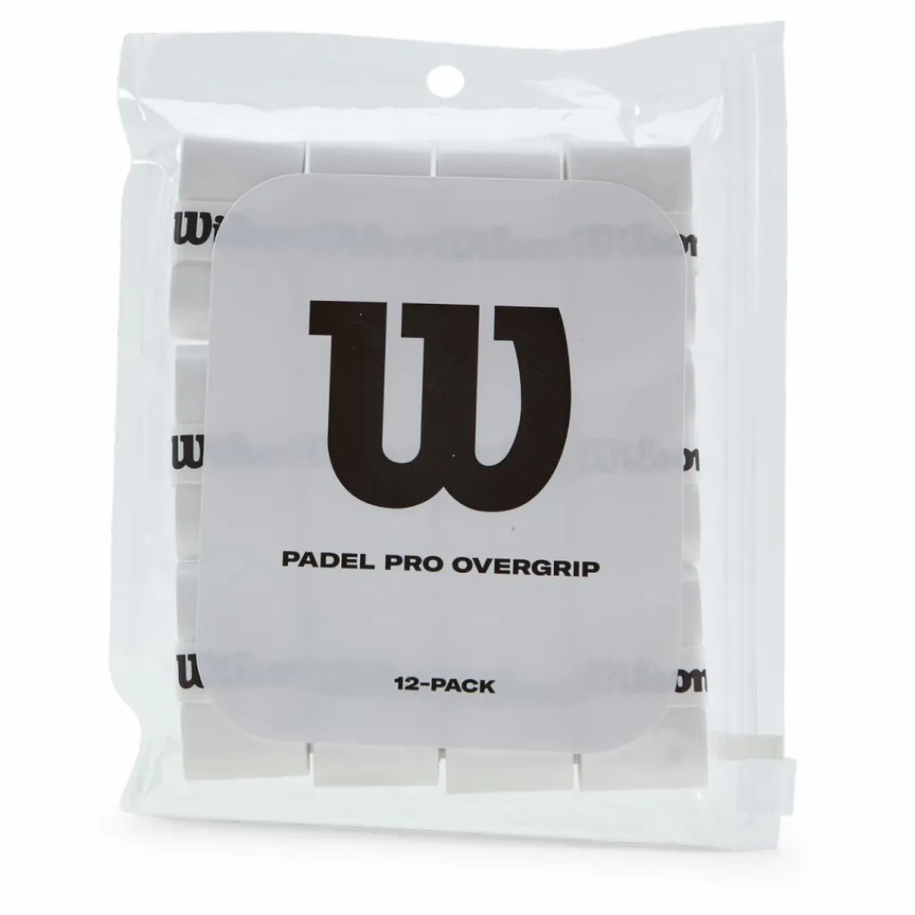 Wilson Pro Overgrip Padel 12pk White Vit Online