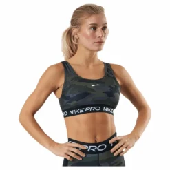 Pro Swoosh Bra Thunder Grey/Black/White/White*Nike Outlet