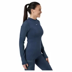 Pro Therma-fit Adv Women's Lon Thunder Blue/metallic Silver*Nike