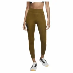 Nike Pro Tight 7/8 Trompe L Black/Green Brun Outlet