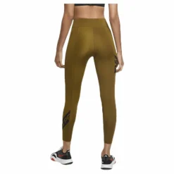 Nike Pro Tight 7/8 Trompe L Black/Green Brun Outlet