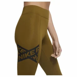Nike Pro Tight 7/8 Trompe L Black/Green Brun Outlet