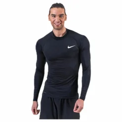 Pro Top LS White/Black*Nike