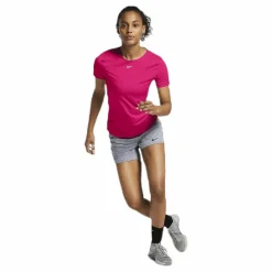 Pro Top SS All Over Mesh Pink/White*Nike Hot