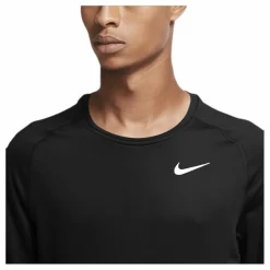 Pro Warm LS Top White/Black*Nike Hot