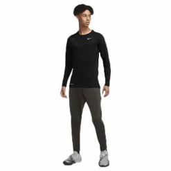 Pro Warm LS Top White/Black*Nike Hot