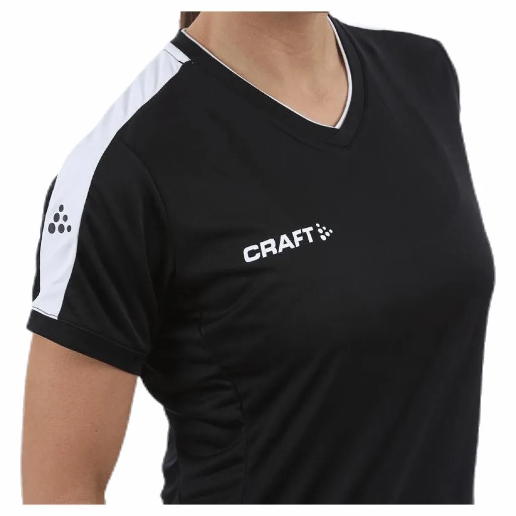 Craft Progress Practise Tee W White/Black Vit och Svart