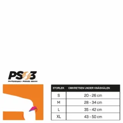 PS3 Performance Patella Sleeve Black*OS1st Outlet
