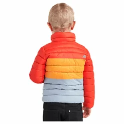 Puff Jacket Orange/Blue/Yellow*Didriksons Best