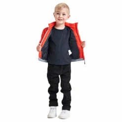 Puff Jacket Orange/Blue/Yellow*Didriksons Best