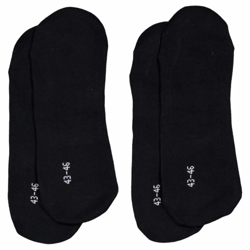 Puma Footie 2p Unisex Black Svart Clearance