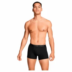 Puma Men Everyday Basic Boxer Black / Phantom Svart Sale
