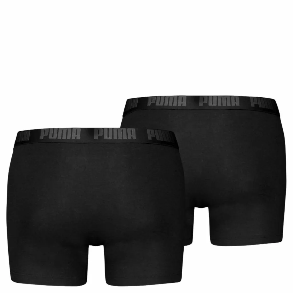 Puma Men Everyday Basic Boxer Black / Phantom Svart Sale