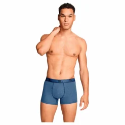 Puma Men Everyday Basic Boxer Denim Blå Outlet