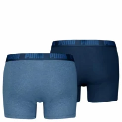 Puma Men Everyday Basic Boxer Denim Blå Outlet