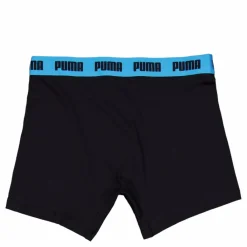Puma Men Everyday Boxer 3p Black Pop Svart Outlet