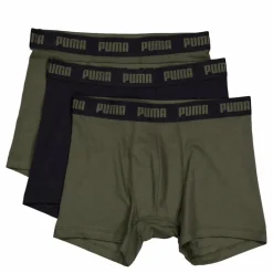 Puma Men Everyday Boxer 3p Forest Night Svart Discount