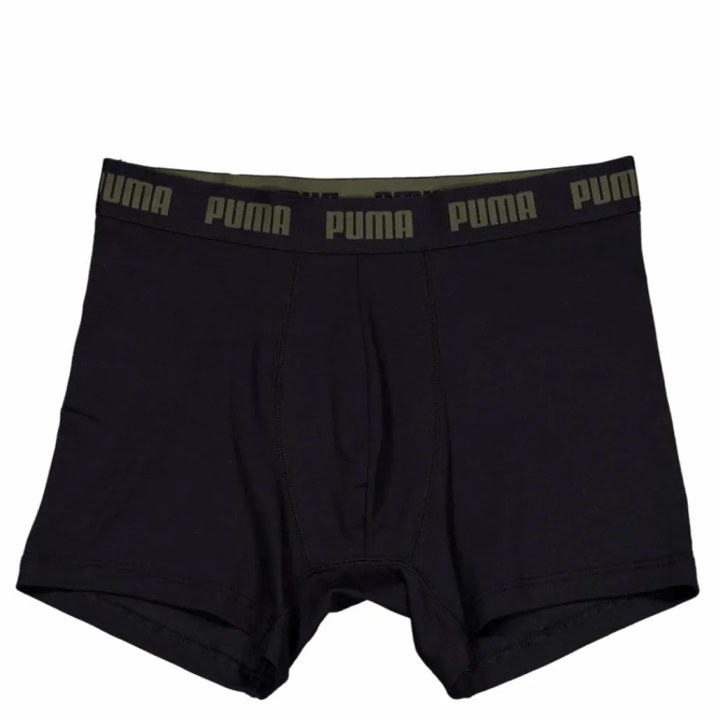 Puma Men Everyday Boxer 3p Forest Night Svart Discount