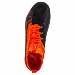 Puma One 5.1 FG/AG Junior Black/Red Orange New