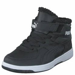 Puma Rebound Joy Fur Ps Black- White Svart Best