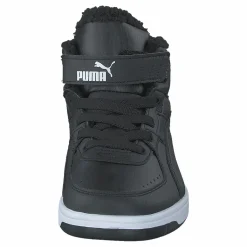 Puma Rebound Joy Fur Ps Black- White Svart Best