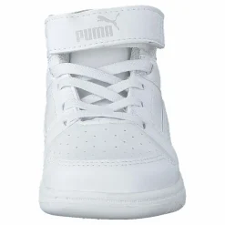 Rebound Layup Sl V Inf White- Black-gray Violet*Puma Hot