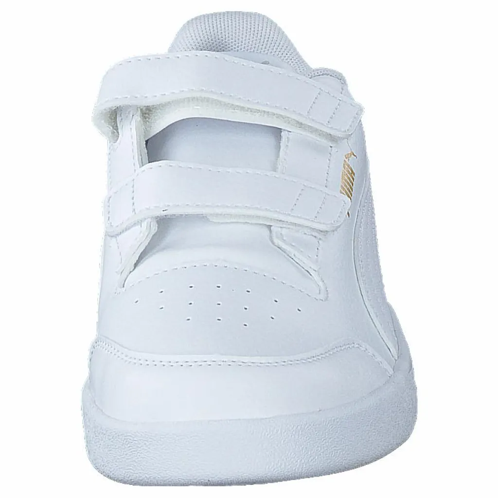 Shuffle V Ps White-grayviolet-teamgold*Puma Sale