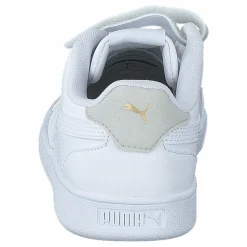 Shuffle V Ps White-grayviolet-teamgold*Puma Sale