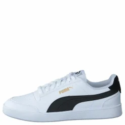 Puma Shuffle White-black-teamgold Guld och Vit Online