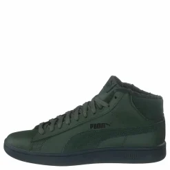 Puma Smash V2 Mid Wtr L Dark Green/Black Svart Hot
