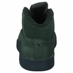 Puma Smash V2 Mid Wtr L Dark Green/Black Svart Hot