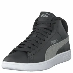 Puma Smash V2 Mid Wtr L Black-quarry Grå Clearance