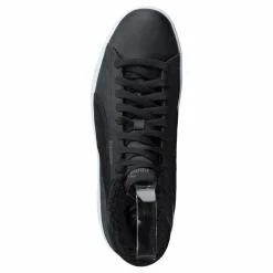 Puma Smash V2 Mid Wtr L Black-dark Shadow- White Svart Discount