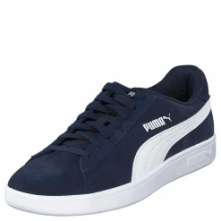 Puma Smash V2 Peacoat- White Blå New