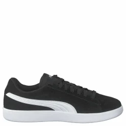 Puma Smash V2 Black- White-silver Svart Clearance