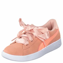 Puma Smash V2 Ribbon Jr Peach Bud-bright Peach Orange Clearance