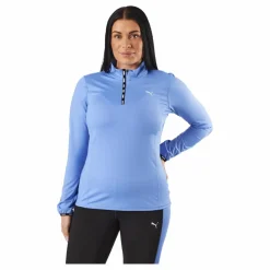Strong 1/4 Zip Elektro Purple*Puma New