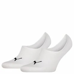 Puma Unisex Footie 2p High Cut White Vit